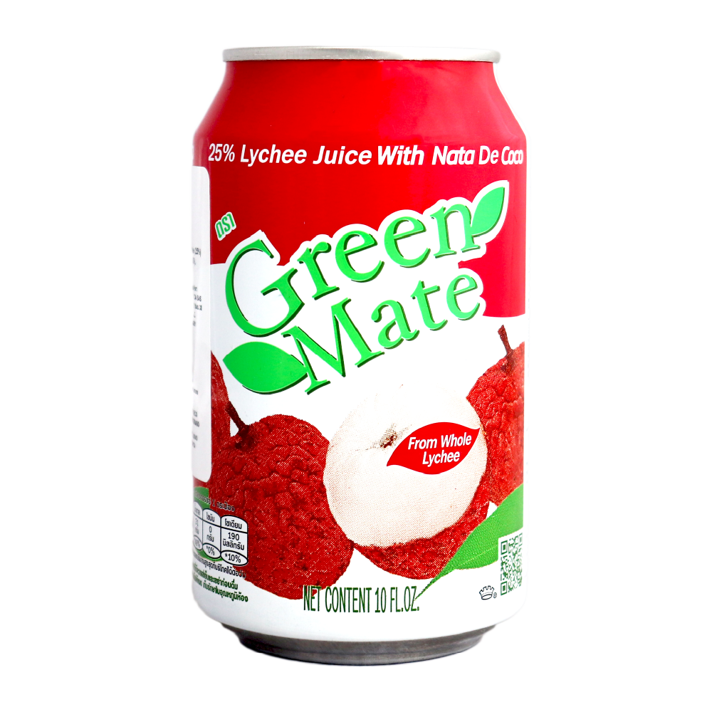 Jugo de Lychee Green Mate 300 ml - Global Gourmet Market